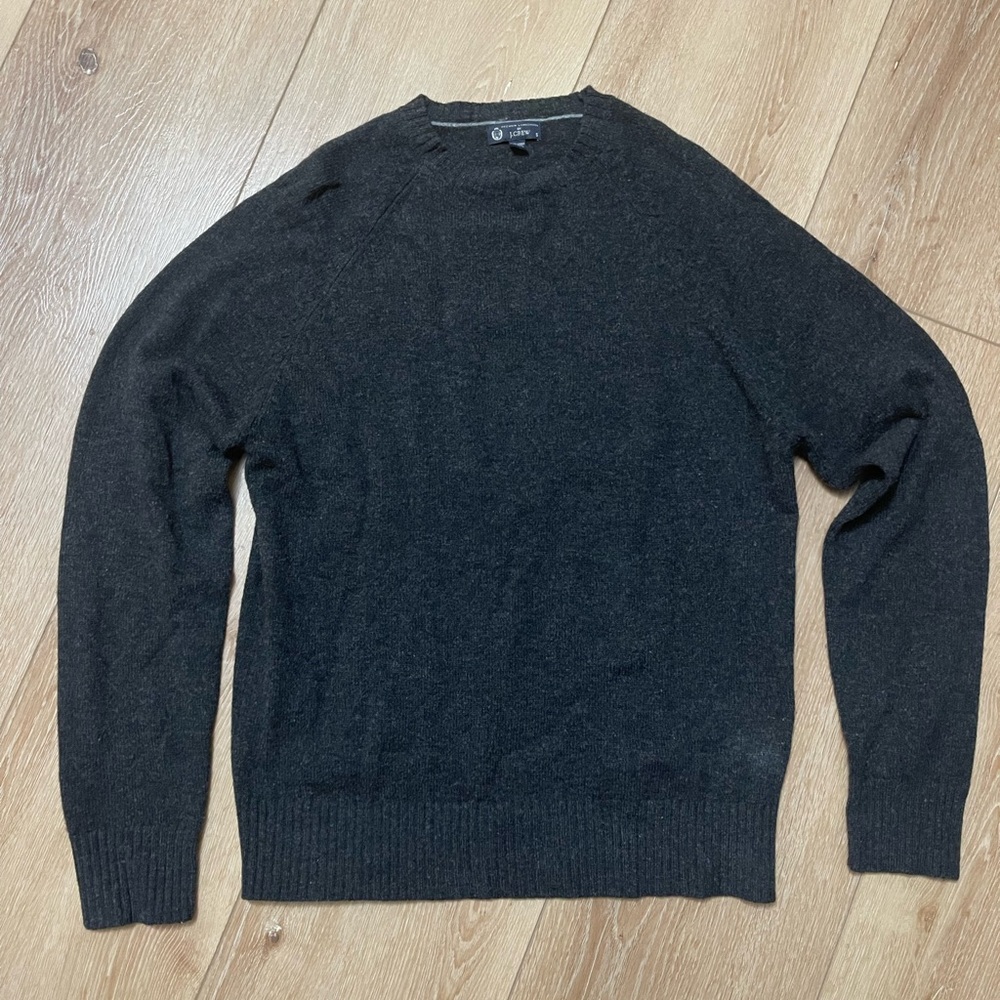 J. Crew Lambs Wool Sweater Men’s Small